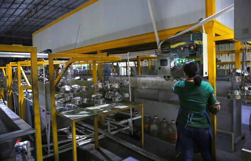 Surface treatment line