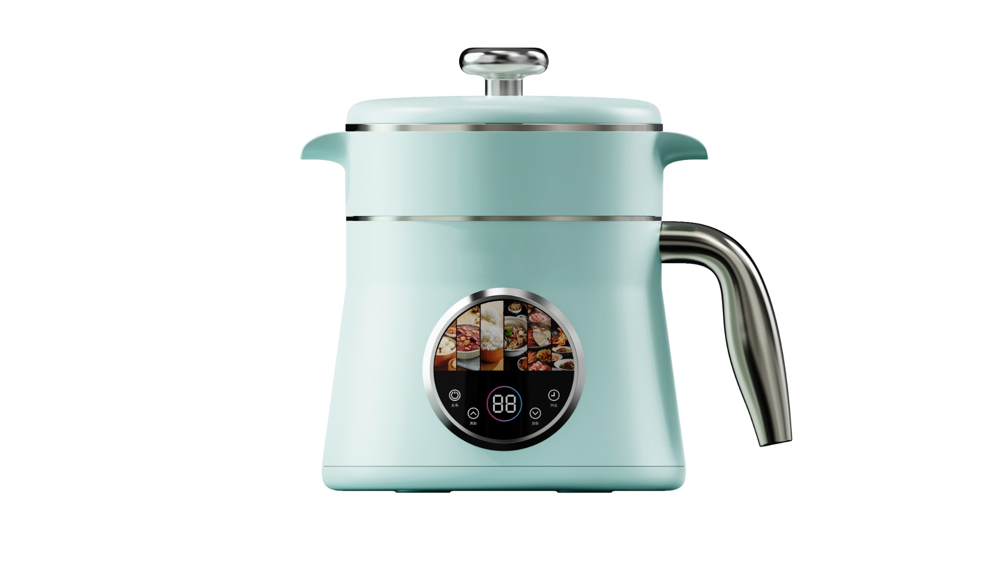 WD-9920B smart electric cooking pot with steamer | WANDI