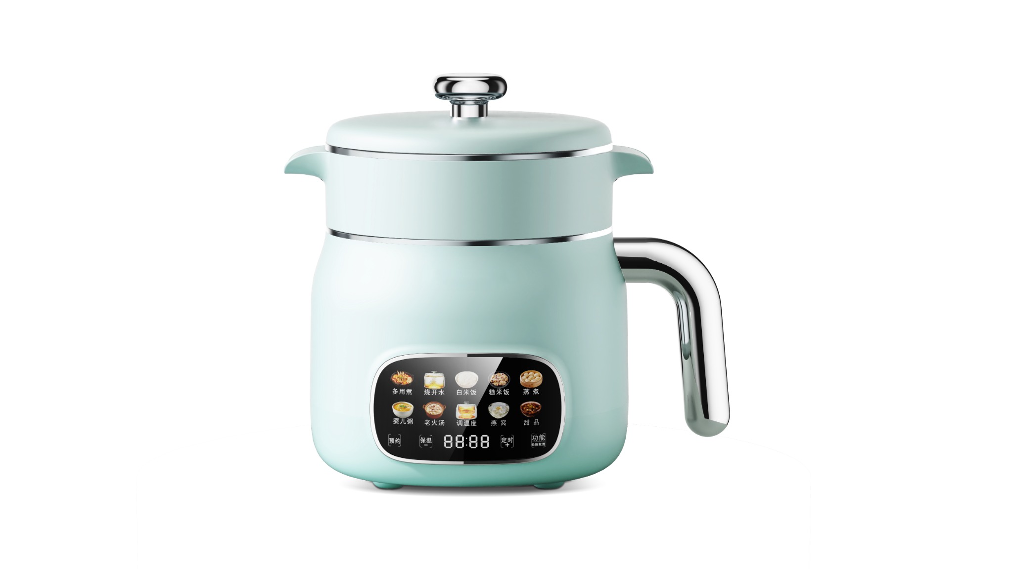 WD-9922B smart electric cooking pot with steamer | WANDI