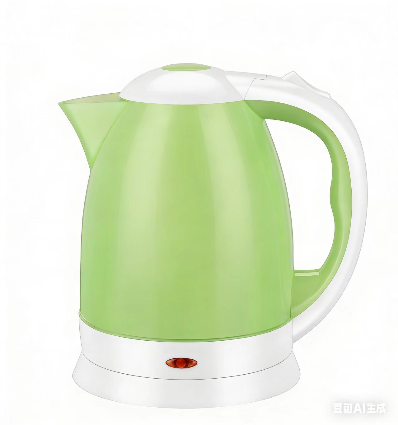 WANDI green plastic electric kettle for OEM and ODM wholesale
